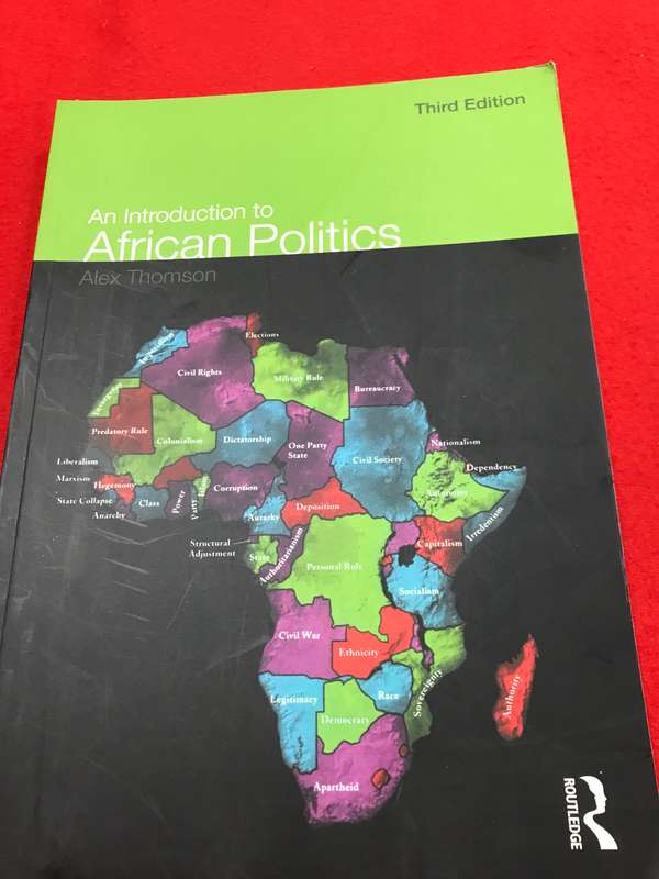 Introduction to African Politics Alex Thomson 3rd edition