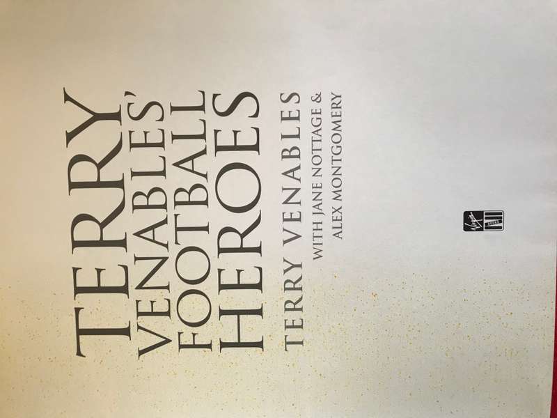 Terry Venables' Football Heroes Hardcover   by Terry Venables
