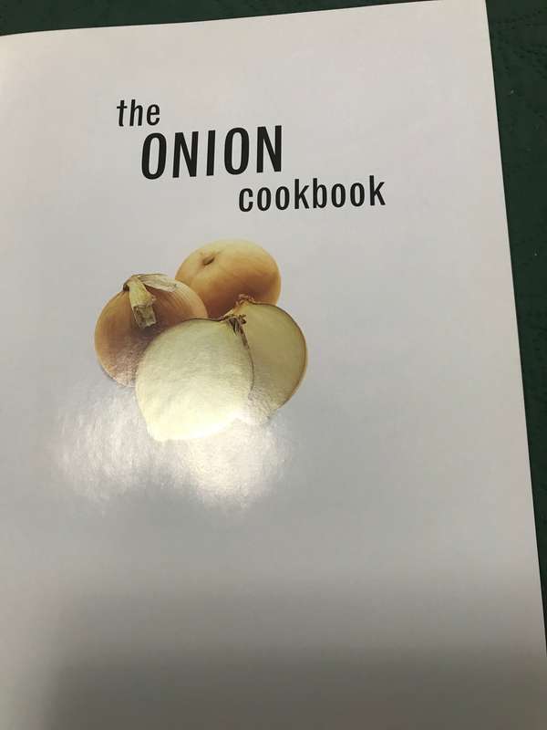 The Onion Cookbook (By Brian Glover) Hardcover