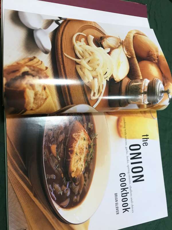 The Onion Cookbook (By Brian Glover) Hardcover