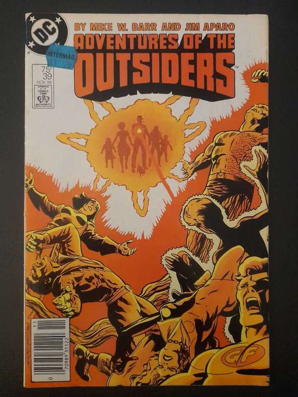 ADVENTURERS OF THE OUTSIDERS COMIC NO 39