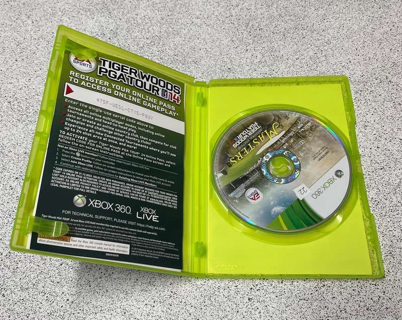 Masters Historic Edition/PGA Tour 14 in Very Good condition (Xbox 360)