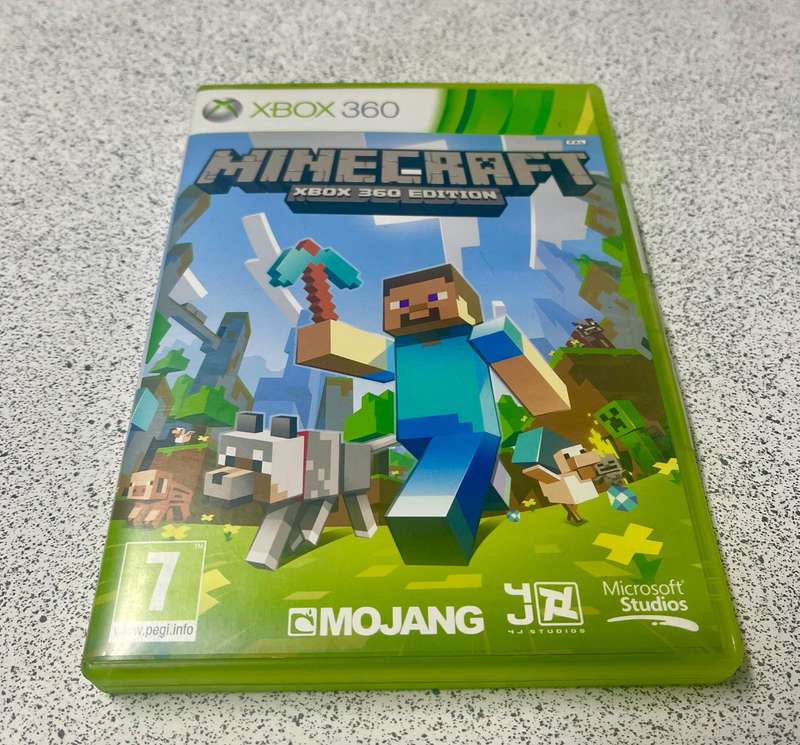 Minecraft in Fair Condition (Xbox 360)