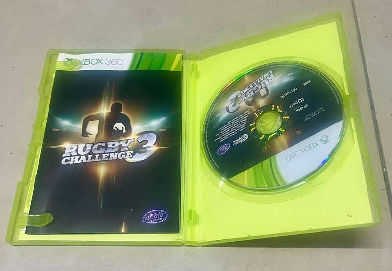 Rugby Challenge 3 Springbok Edition in Excellent Condition - RARE (Xbox 360)