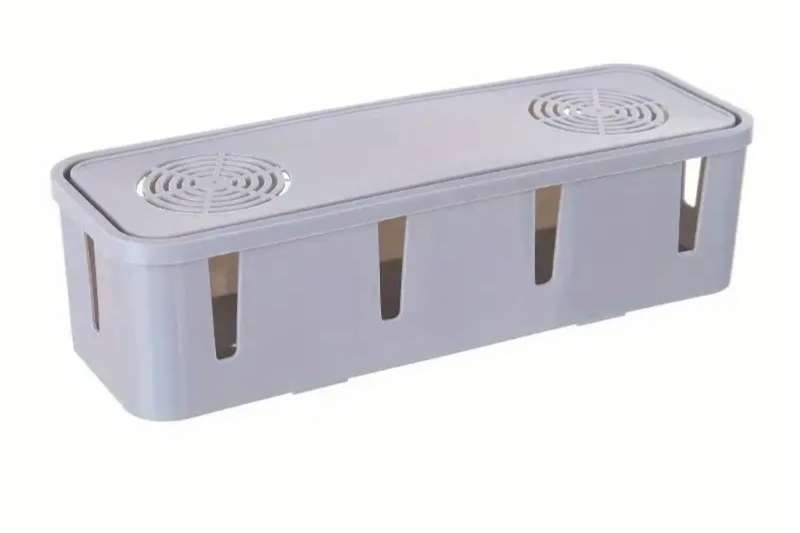 Cable and plug organizer