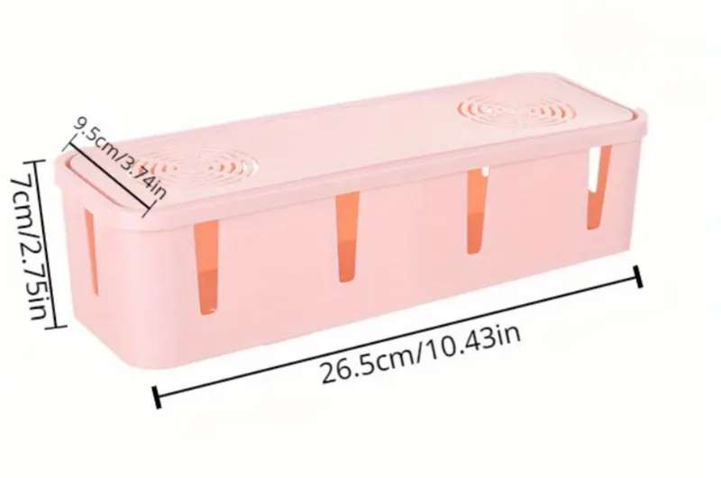 Cable and plug organizer