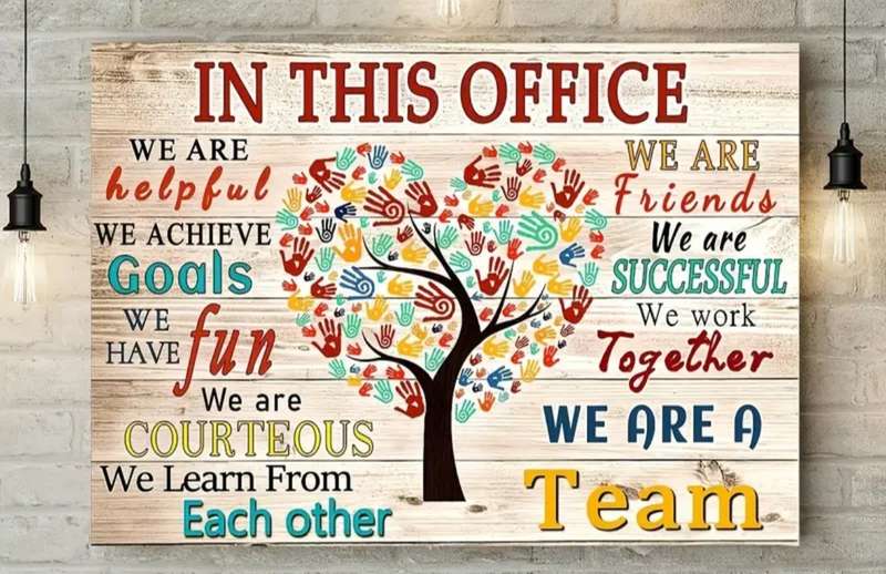 Beautiful poster for your office.