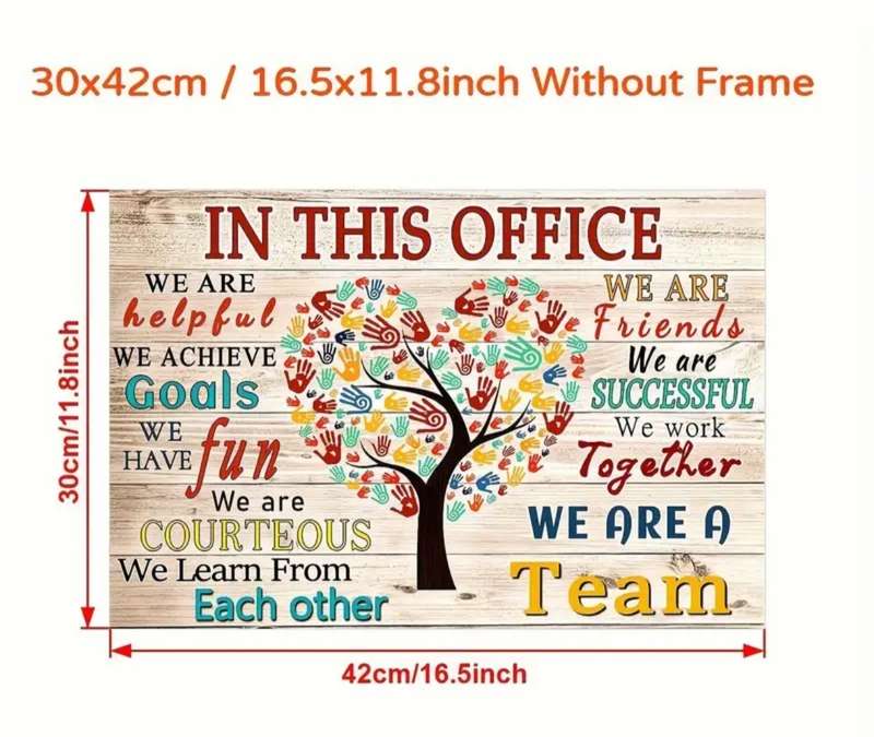 Beautiful poster for your office.