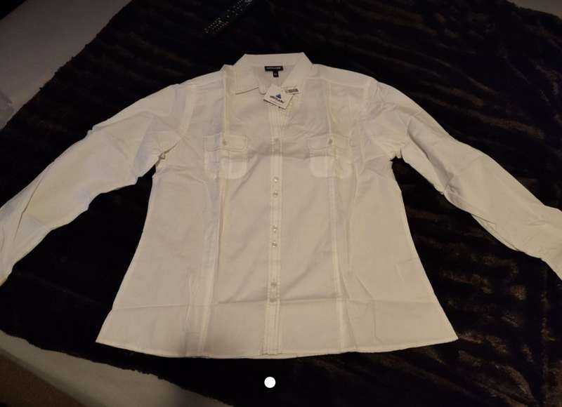Ladies Altitude Linen Roll up Sleeve work shirt.