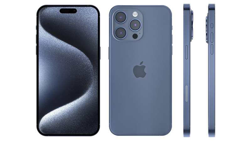 APPLE IPHONE 15 PRO MAX 256GB I BLUE TITANIUM