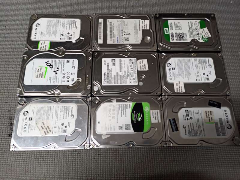 HARDRIVE BUNDLE 9 x 3,5