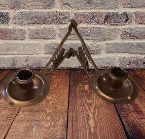 Copper Wall , Adjustable Candlestick Holder