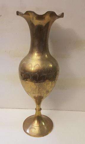 Tall 30 cm Brass Vase