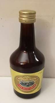 Mini liquor bottle -  Cape Velvet Cream  sealed