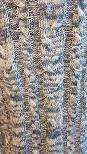 Blue and White Knitwear Jersey Top Label Size Large