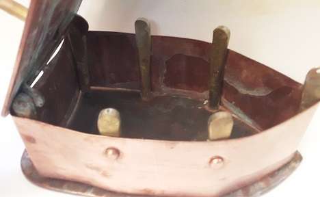 Antique Copper Coal  Iron