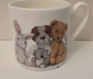 Roy Kirkham  England Teddy Time Kids Mug Cup  6.5 cm