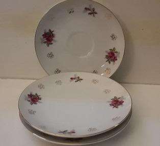 Nagara  Three Side Plates and one Saucer