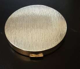 Silver 925 Powder Compacrtum  7.5 cm - 89.8 gram