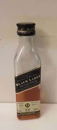 Mini liquor bottle - Black Label