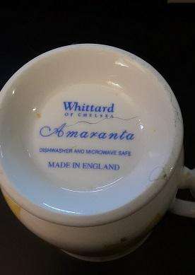 Whittard Amaranta England Mug 10cm