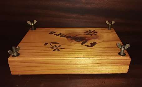 Wood Flower Press 22 cm