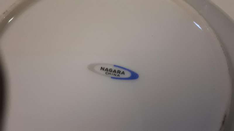 Nagara  Three Side Plates and one Saucer