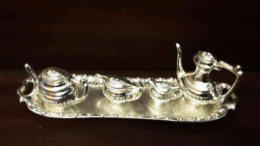 Miniture Metal Tea / coffee set  ornamental