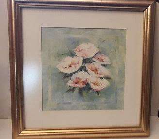 Framed Picture Flowers 36 cm