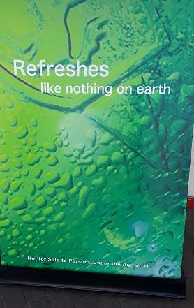 Hunter's Banner Sign 220 cm x 84 cm
