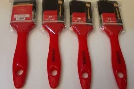 Set of four Layman 50mm Paint Brushes