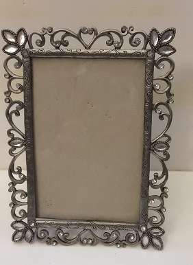 Metal Picture frame 19 x 14 cm