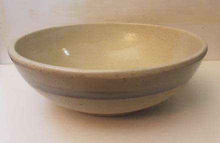 Round Pottery  Bowl 27 cm x 9 cm