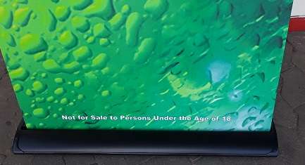 Hunter's Banner Sign 220 cm x 84 cm