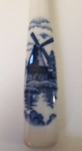 Windmill Holland blue and white Spoon
