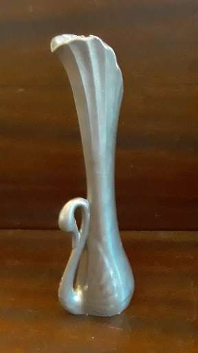Pewter Vase 18 cm x 6 cm