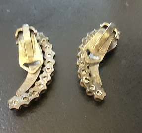 Clip on Margazite Earrings