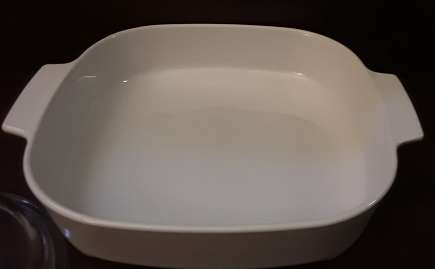 Corning  lidded Dish USA -  25 cm x 25 cm x 6 cm
