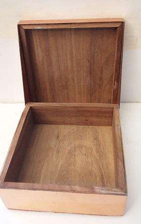 Copper Storage / Trinket Box 11 x 11 x 5 cm
