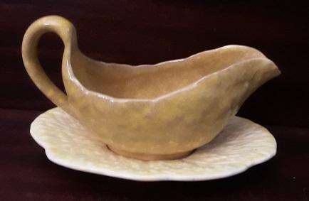 Crown Devon England Jug and Plate 14 x 8 cm