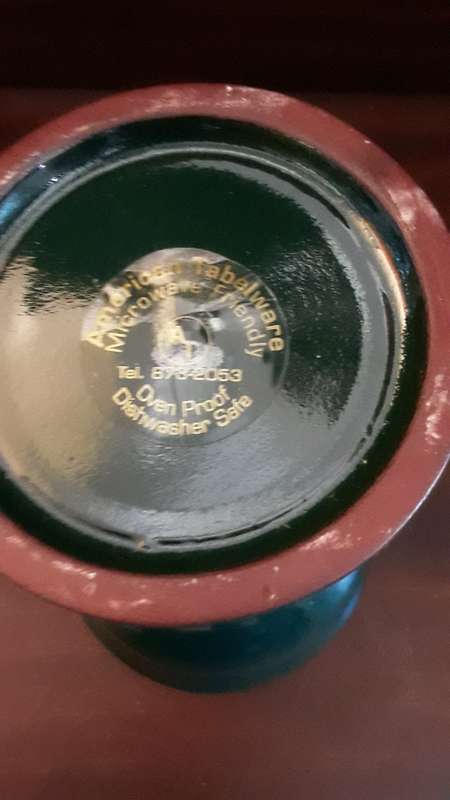 Green Macbeth Goblet cup USA