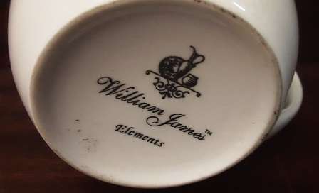 William James Elements Mug 9 x 8 cm