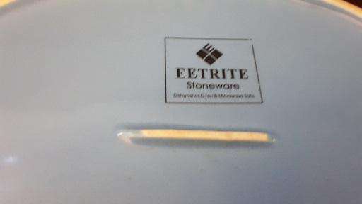 Eetrite  Stoneware Dish Bowl 22 x 16 x 6 cm