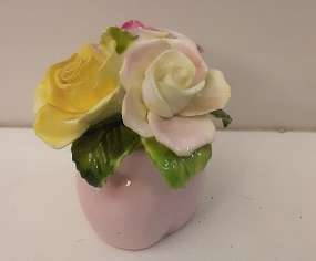 Adderley  England Posy Porcelain   Flowers  6 cm