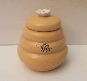 Honey Miel Honey Pot Jar 8 x 8 cm