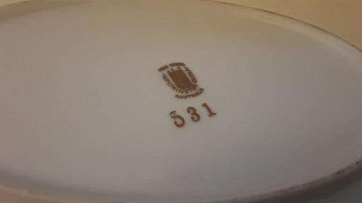 Westminister Australia Fine Porcelain  Oval  Plate 25 cm x 16 cm