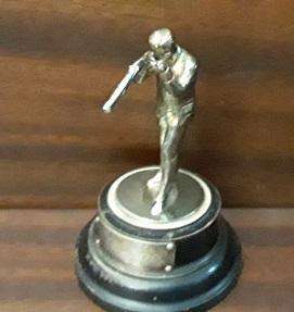 Metal Rifle Man Trophy 12 cm