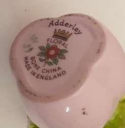 Adderley  England Posy Porcelain   Flowers  6 cm