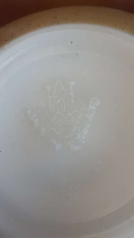 Two A H England Mixing Bowls 18 x 9 cm  /  14 x 7 cm