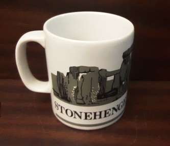 Stonehenge Staffordshire England Mug 9 x 8 cm